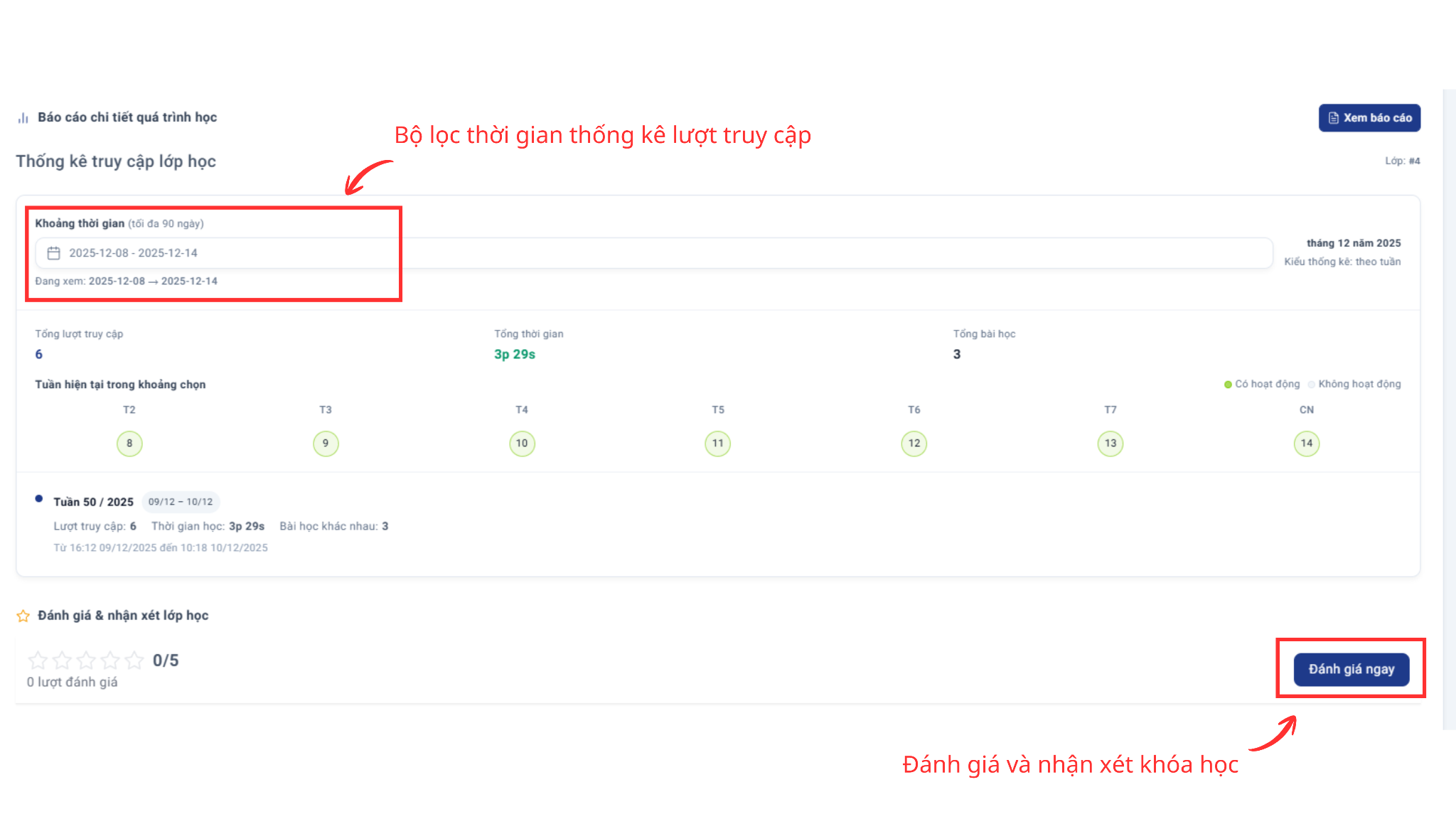 Form tạo môn học mới