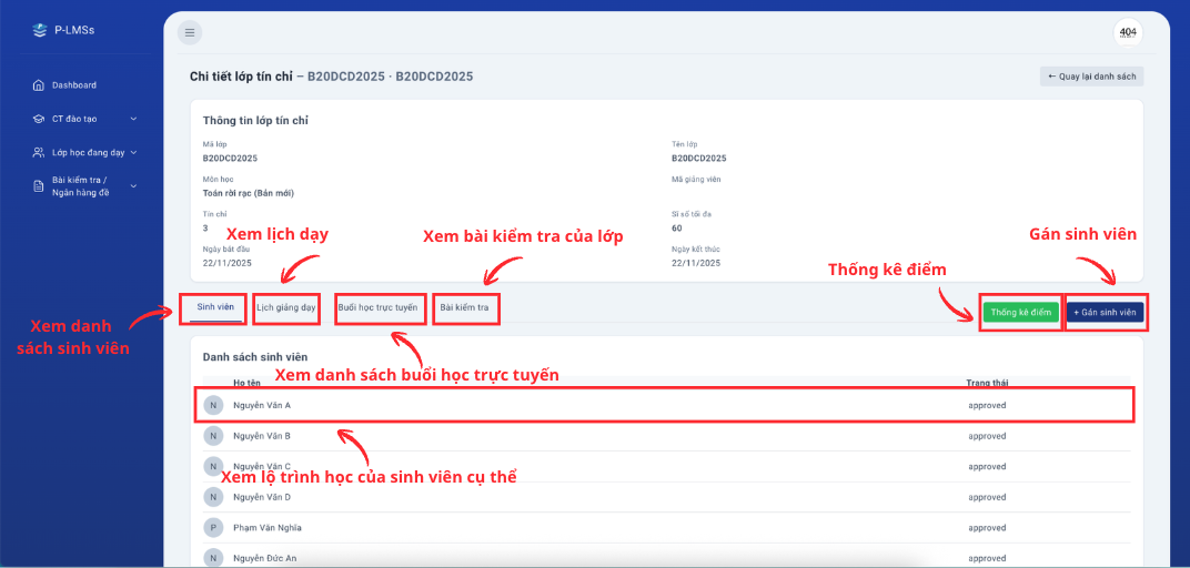 Form thêm giảng viên mới